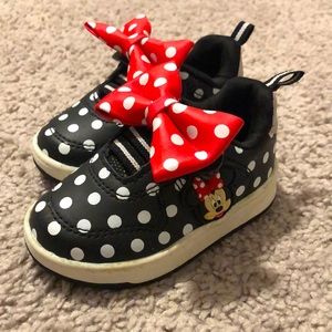 Toddler Minnie Mouse Bow Sneakers